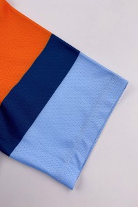 Order Round Neck Short Sleeve Race Cycling Shirt Design Moisture Wicking Contrast Color Cycling Shirt Cycling Shirt Garment Factory SKCSCP018 detail view-2